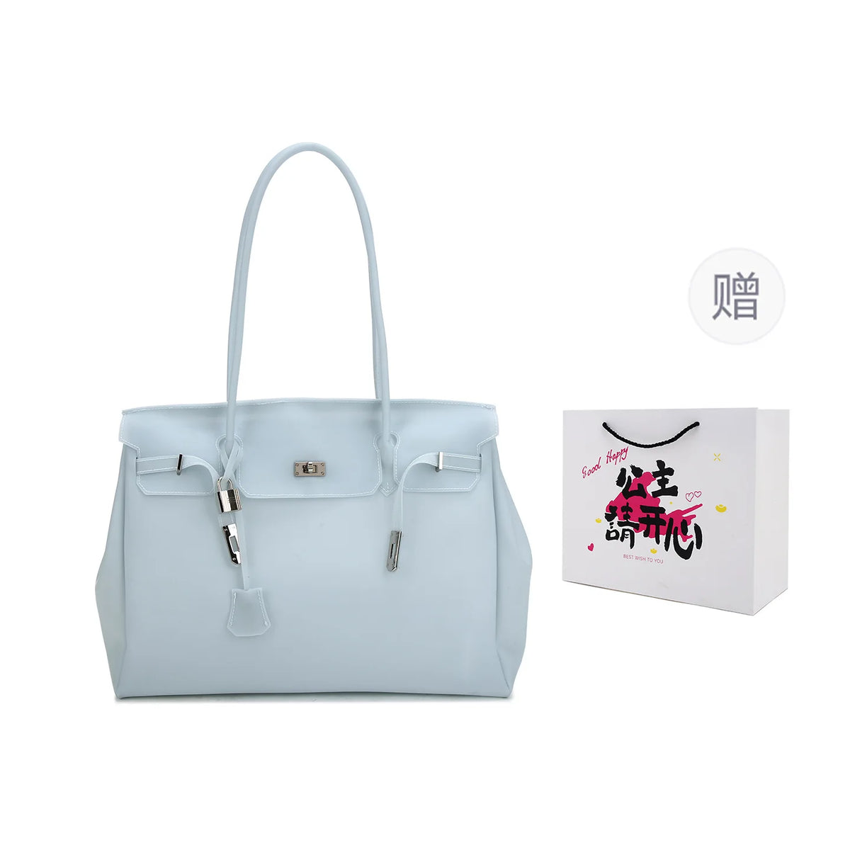 Jelly-Firkin-Tasche — Transparente Bonbonfarbe