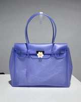 Jelly Firkin Bag — Transparent TPU It-Bag (35 cm)