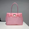 Jelly Firkin Bag — Transparent TPU It-Bag (35 cm)