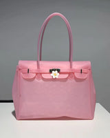 Jelly Firkin Bag — Transparent TPU It-Bag (35 cm)