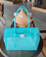Jelly Firkin Bag — Transparent TPU It-Bag (35 cm)