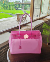 Jelly Firkin Bag — Transparent TPU It-Bag (35 cm)