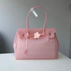 Jelly Firkin Tasche — Transparente It-Bag aus TPU (35 cm)