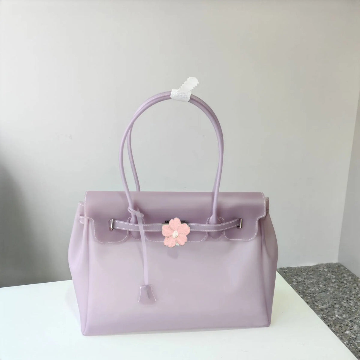Sac Jelly Firkin — It-Bag Transparent en TPU (35 cm)